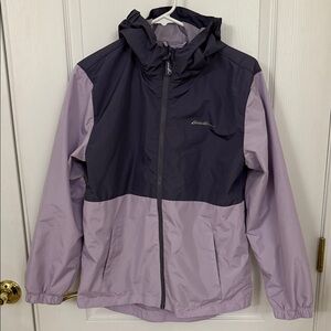 Eddie Bauer Purple Hooded Jacket